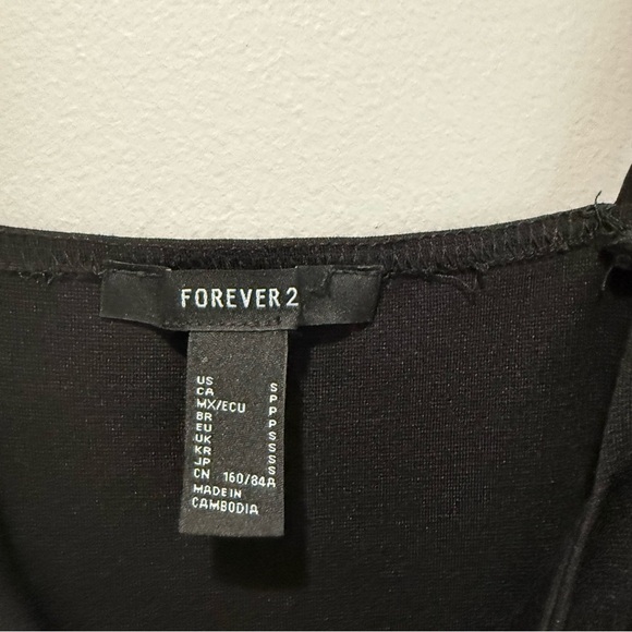 Forever 21 Black Bodysuit - Picture 3 of 3